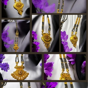 Aanandita Long beautiful mangalsutra