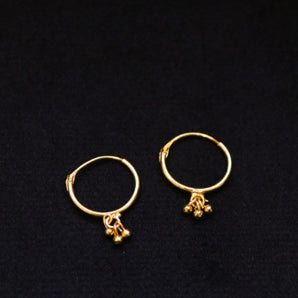 Aanandita Stylish Hoop Drop Earrings