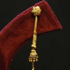 Aanandita Golden Classic Long Earring