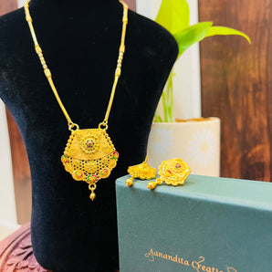 Aanandita Golden Dailywear Mangalsutra