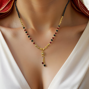 Aanandita Golden Beautiful Mangalsutra