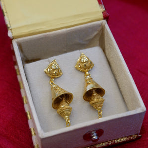 gold Look Jhumki