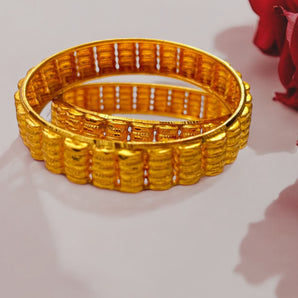 24ct broad Bangle