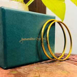 Aanandita traditional 2 pc plain bangle