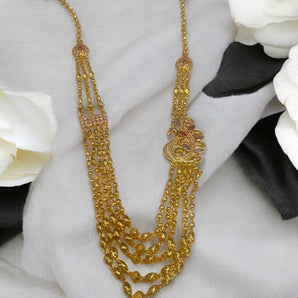 Aanandita golden designer Lahori chain