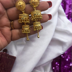 Aanandita traditional 2 layer earring