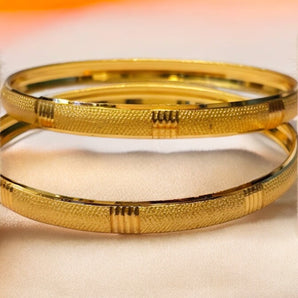 24ct 2pc  Bangle