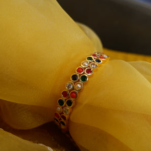 Traditional Navratan bangle