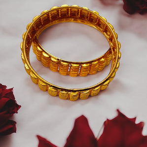 24ct broad Bangle