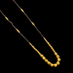 Aanandita Golden Designer Celebrity Short Mangalsutra