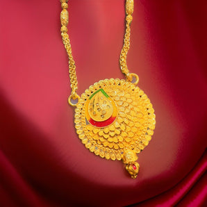 Aanandita Golden Designer Mangalsutra