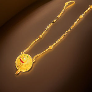 Aanandita Golden Designer Mangalsutra