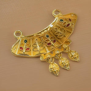 Aanandita Golden Pendent Like Mangalsutra