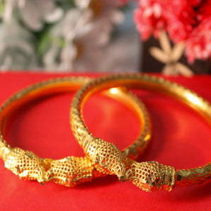 Aanandita Golden Luxurious Stylish Bangle