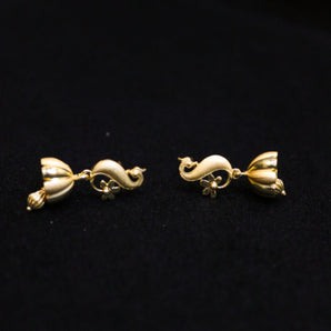 Aanandita Stunning Umbrella Golden Earrings