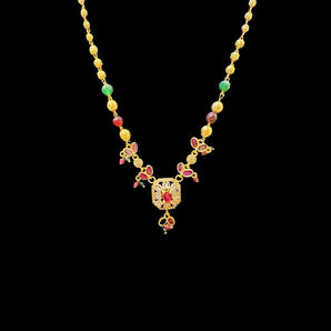 Aanandita Golden Beautiful Designer Chain