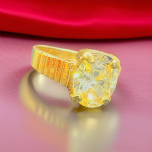 Aanandita Golden Pukhraj Ring