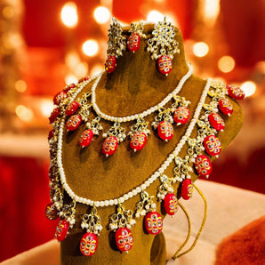 Aanandita Golden Lordly Necklace