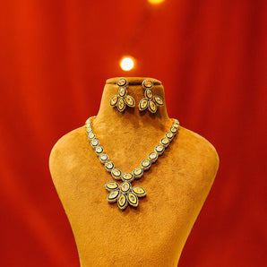 Aanandita Golden Cosmical Necklace