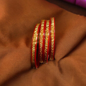 Aanandita Golden Palatine Bangle