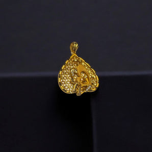 Aanandita Golden Esthetic Pendent