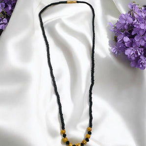 Aanandita Designer beautiful black beads mangalsutra